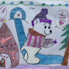 Дарья Александровна Прасолова в конкурсе «Новогодняя ёлка для Умки»