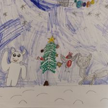 Андрей Александрович Сиваков в конкурсе «Новогодняя ёлка для Умки»