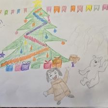 Тимур Анвярович Букенбаев в конкурсе «Новогодняя ёлка для Умки»