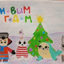 Миша Илюшин в конкурсе «Новогодняя ёлка для Умки»