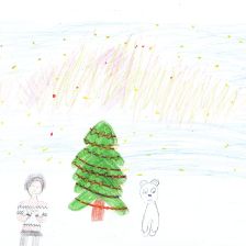 София Алекссевна Ненашева в конкурсе «Новогодняя ёлка для Умки»