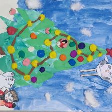 Илария Павловна Зеленская в конкурсе «Новогодняя ёлка для Умки»