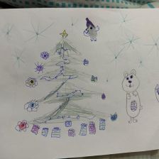 Майя в конкурсе «Новогодняя ёлка для Умки»