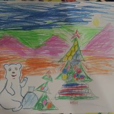 Егор Ильич Серов в конкурсе «Новогодняя ёлка для Умки»