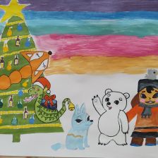 София Андреевна Попова в конкурсе «Новогодняя ёлка для Умки»