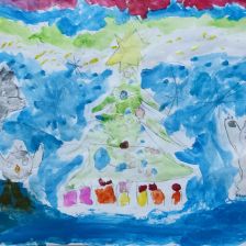 Илья Владимирович Журавлев в конкурсе «Новогодняя ёлка для Умки»