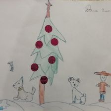 Дарья в конкурсе «Новогодняя ёлка для Умки»