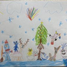 Анастасия Вадимовна Глазунова в конкурсе «Новогодняя ёлка для Умки»