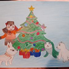 Артём Ларченко в конкурсе «Новогодняя ёлка для Умки»