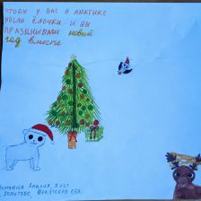 Амалия Евгеньевна Немчина в конкурсе «Новогодняя ёлка для Умки»