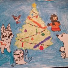 Екатерина Ивановна Реброва в конкурсе «Новогодняя ёлка для Умки»