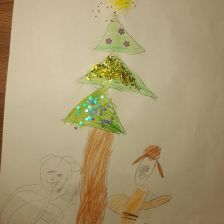 Аксиния Романовна Долгих в конкурсе «Новогодняя ёлка для Умки»