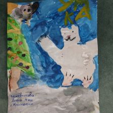 Алина Андреевна Кожевникова в конкурсе «Новогодняя ёлка для Умки»