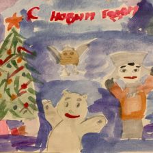 Есуна Бальжировна Цыдыпова в конкурсе «Новогодняя ёлка для Умки»