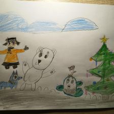 Михаил Калинин в конкурсе «Новогодняя ёлка для Умки»