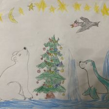 Рома Александрович Ковалев в конкурсе «Новогодняя ёлка для Умки»