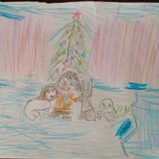 Андрей Павлович Кузнецов в конкурсе «Новогодняя ёлка для Умки»