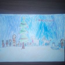 Аня Дмитриевна Прозорова в конкурсе «Новогодняя ёлка для Умки»