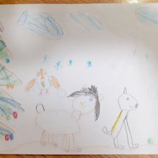 Алина Жилбаева в конкурсе «Новогодняя ёлка для Умки»