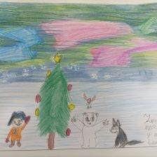 Данил Андреевич Коваленко в конкурсе «Новогодняя ёлка для Умки»