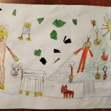 Амина Алибековна Абдулманапова в конкурсе «Новогодняя ёлка для Умки»