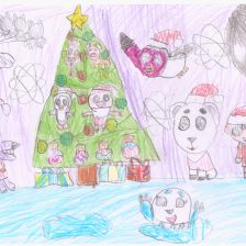 Роберт в конкурсе «Новогодняя ёлка для Умки»