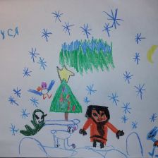 Евдокия Колобихина в конкурсе «Новогодняя ёлка для Умки»