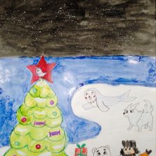 Иван Витальевич Барышев в конкурсе «Новогодняя ёлка для Умки»