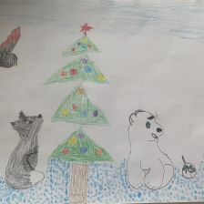 Дарина Всеволодовна Родина в конкурсе «Новогодняя ёлка для Умки»