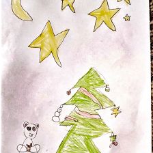 Амелия Михайловна Гришкова в конкурсе «Новогодняя ёлка для Умки»