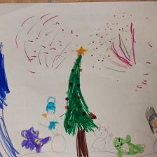 Мария Андреевна Устюгова в конкурсе «Новогодняя ёлка для Умки»