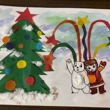 Вероника Карабельникова в конкурсе «Новогодняя ёлка для Умки»