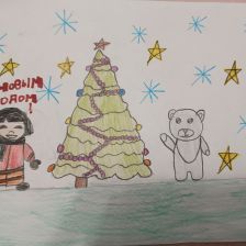 Ляйсан Азатовна Ахтямова в конкурсе «Новогодняя ёлка для Умки»