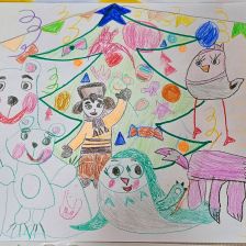 Регина Романовна Бородулина в конкурсе «Новогодняя ёлка для Умки»