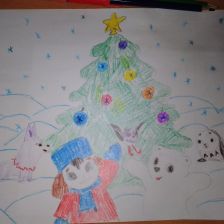 Дмитрий Александрович Попов в конкурсе «Новогодняя ёлка для Умки»