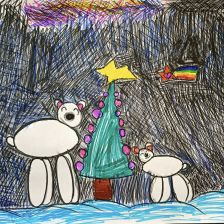 Теона Георгиевна Иголкина в конкурсе «Новогодняя ёлка для Умки»