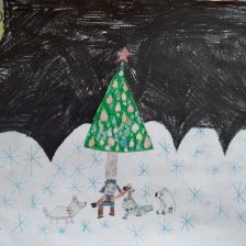 Арина Артемовна Герман в конкурсе «Новогодняя ёлка для Умки»