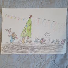 Вика Антоновна Долженко в конкурсе «Новогодняя ёлка для Умки»