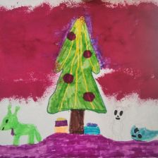 Яна Станиславовна Плотникова в конкурсе «Новогодняя ёлка для Умки»