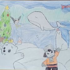 Ильнара Галиханова в конкурсе «Новогодняя ёлка для Умки»