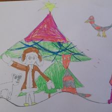 Жасмина Жасуровна Артемьева в конкурсе «Новогодняя ёлка для Умки»