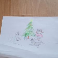 Ева Н Р в конкурсе «Новогодняя ёлка для Умки»