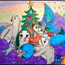 Радмила Максимовна Ильчук в конкурсе «Новогодняя ёлка для Умки»