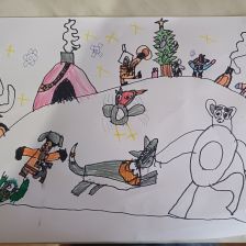 Сергей Андреевич Ярмизин в конкурсе «Новогодняя ёлка для Умки»