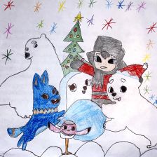 Есения Павловна Грязнова в конкурсе «Новогодняя ёлка для Умки»