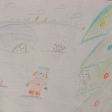 Артём Свалов в конкурсе «Новогодняя ёлка для Умки»