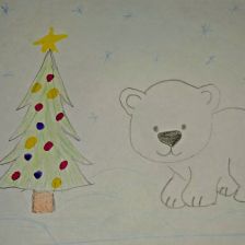 София Александровна Быстрова в конкурсе «Новогодняя ёлка для Умки»