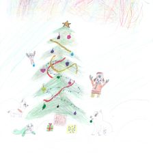 Дарья Александровна Кузнецов в конкурсе «Новогодняя ёлка для Умки»