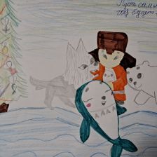 Мелек Алимовна Абибуллаева в конкурсе «Новогодняя ёлка для Умки»