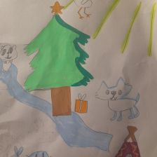 Полина Антоновна Кулютникова в конкурсе «Новогодняя ёлка для Умки»